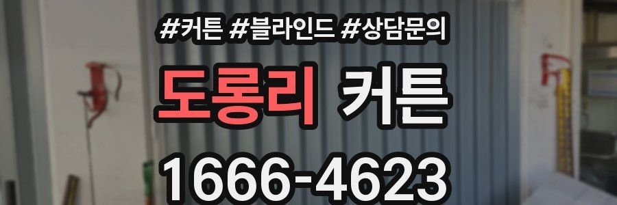 도롱리 커튼