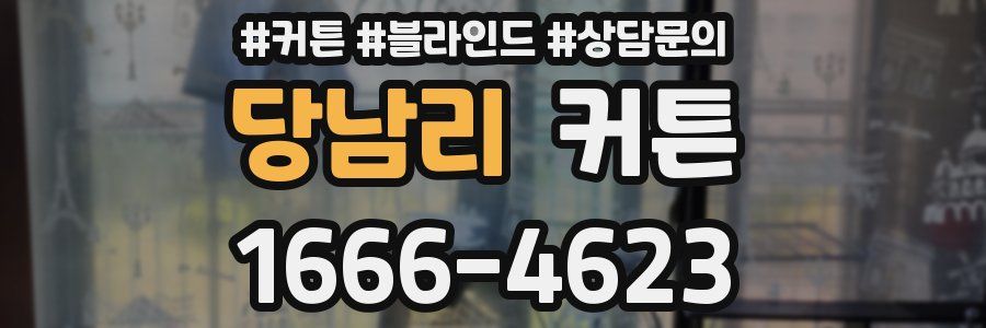 당남리 커튼