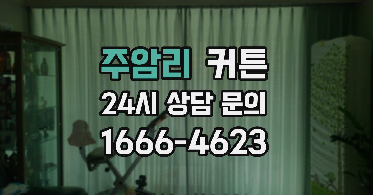 주암리 커튼