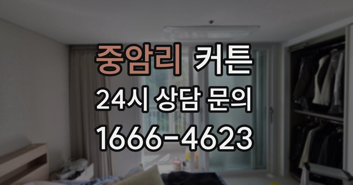 중암리 커튼