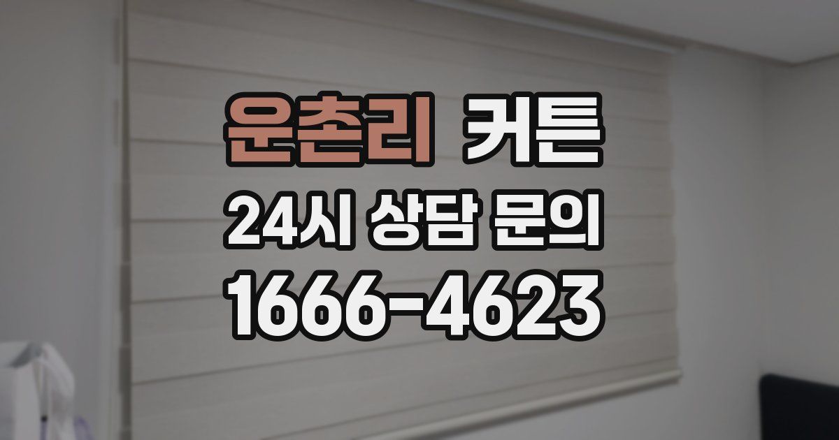 운촌리 커튼