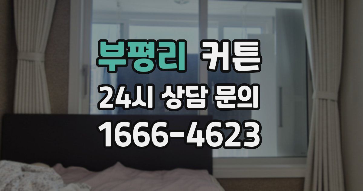 부평리 커튼