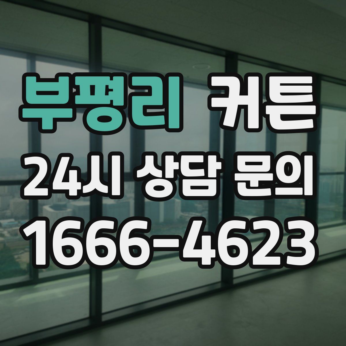 부평리 커튼