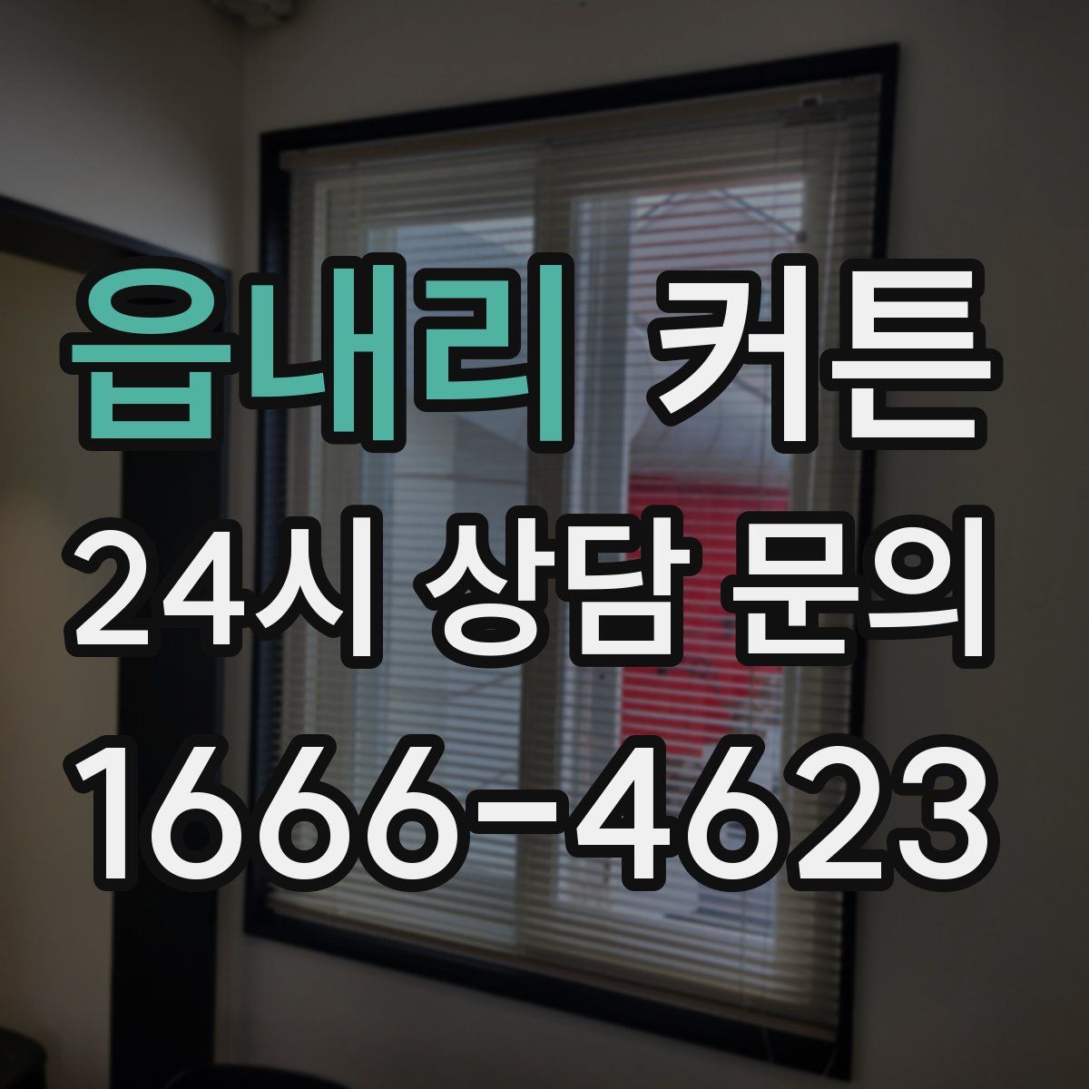 읍내리 커튼