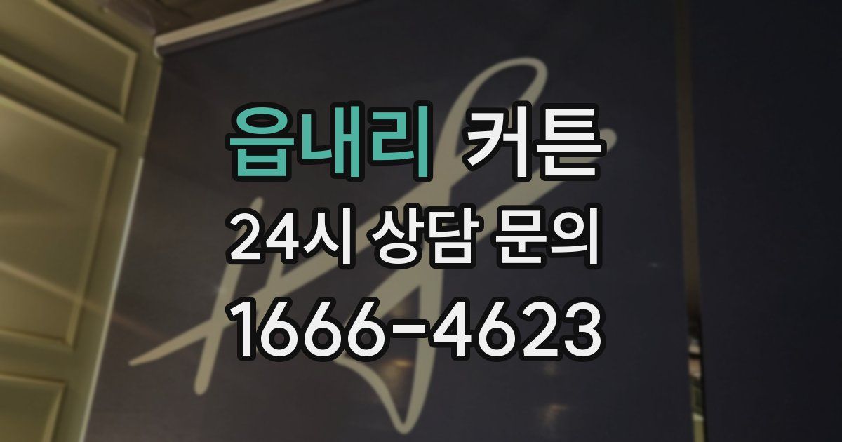 읍내리 커튼