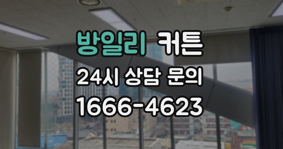 방일리 커튼