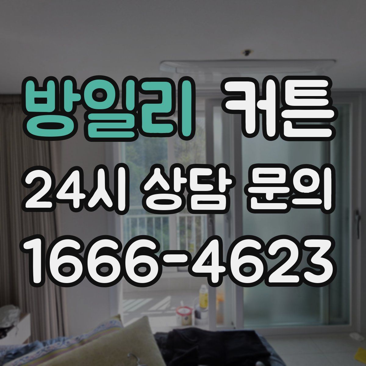 방일리 커튼