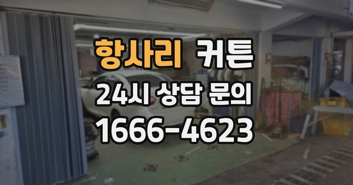 항사리 커튼