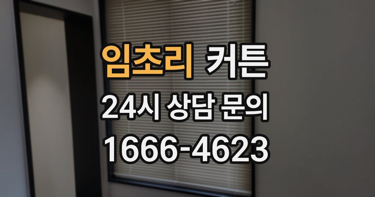 임초리 커튼