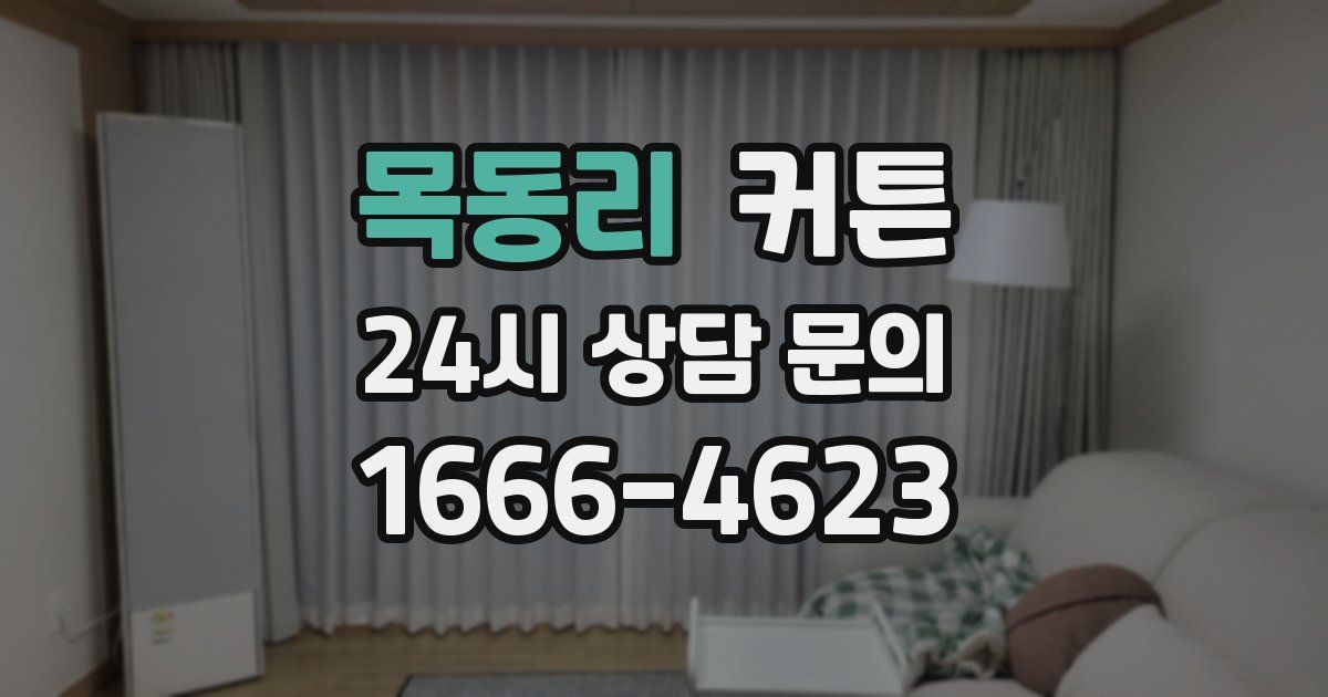 목동리 커튼
