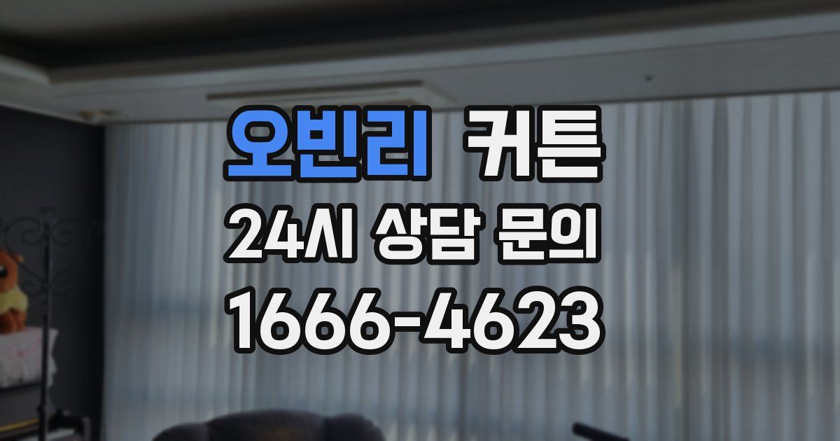 오빈리 커튼