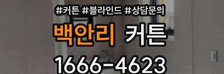 백안리 커튼