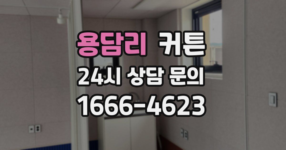 용담리 커튼