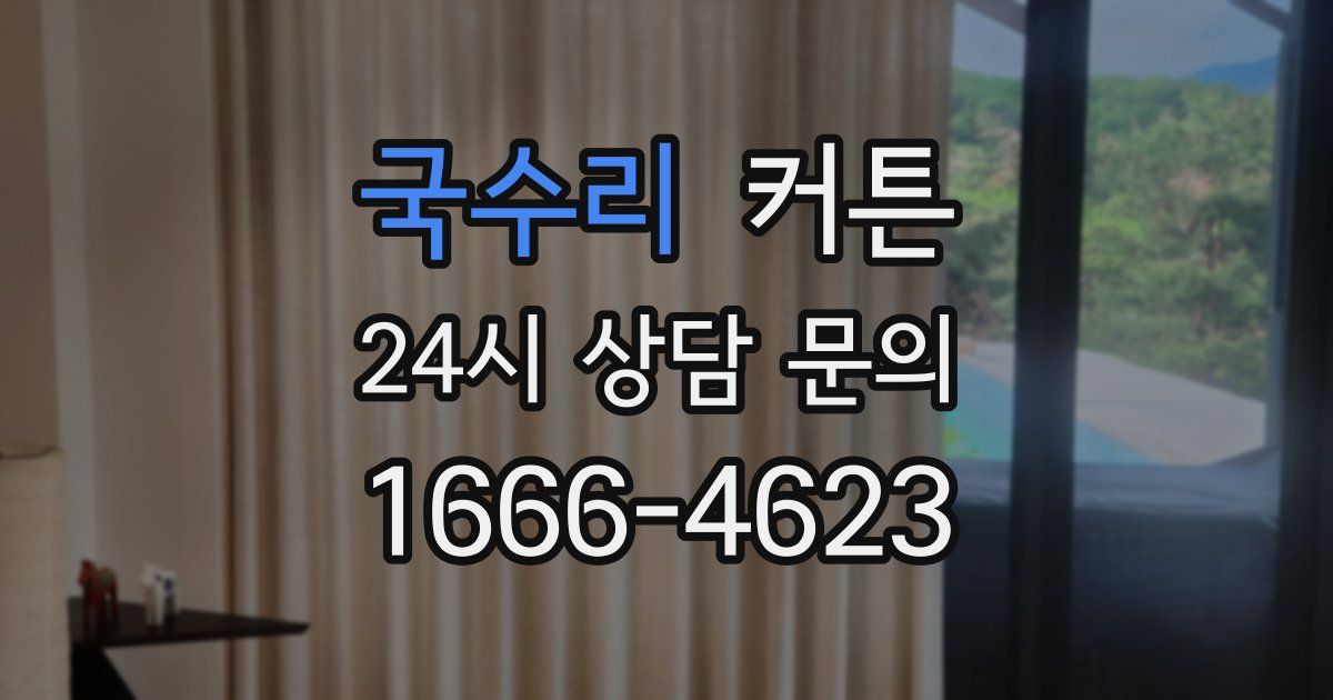 국수리 커튼