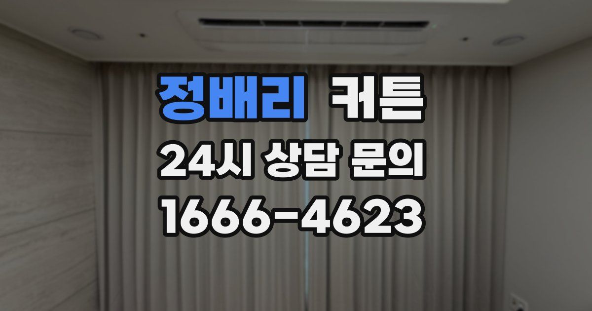 정배리 커튼