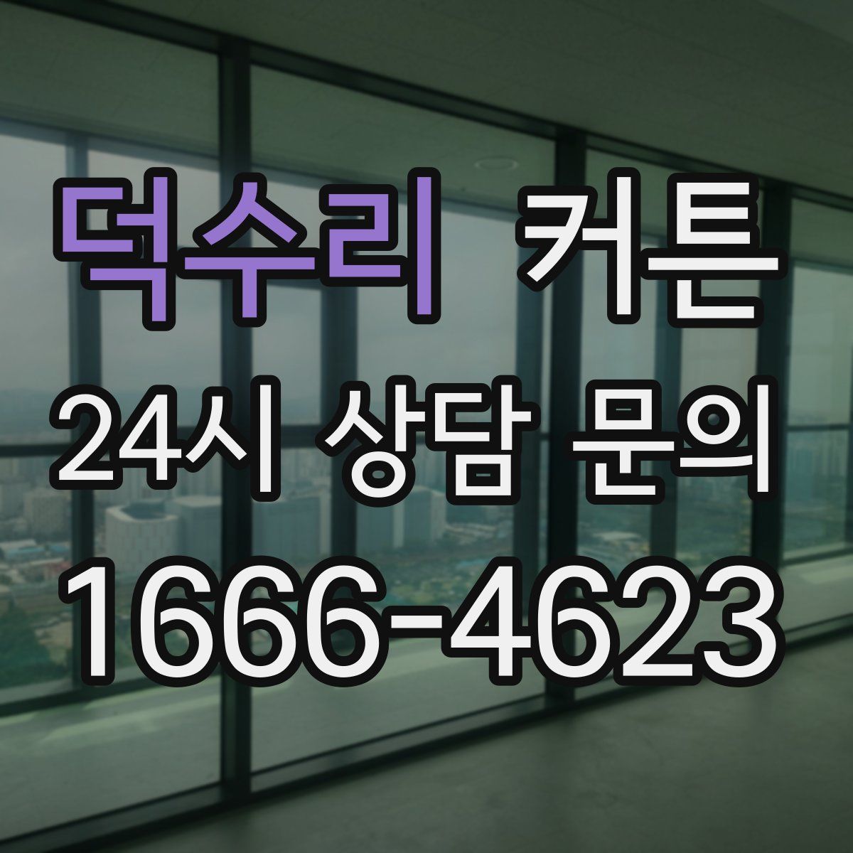 덕수리 커튼