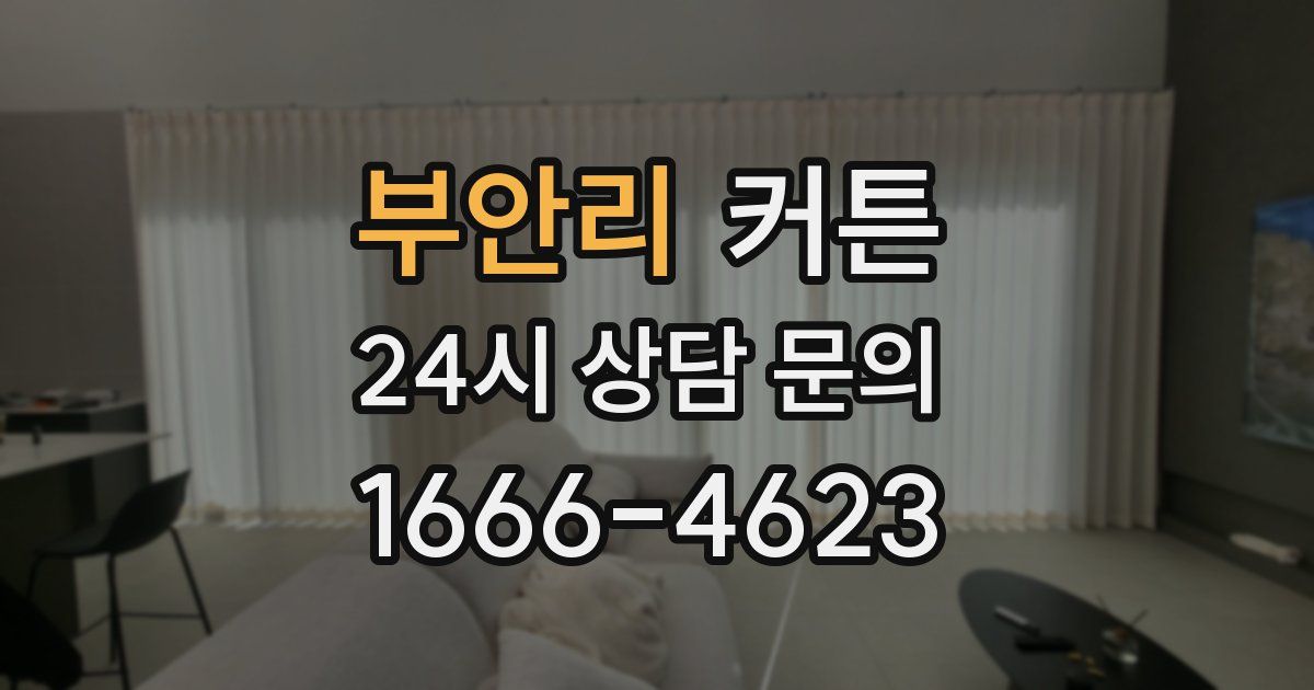 부안리 커튼