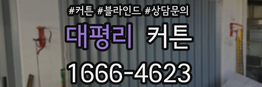 대평리 커튼