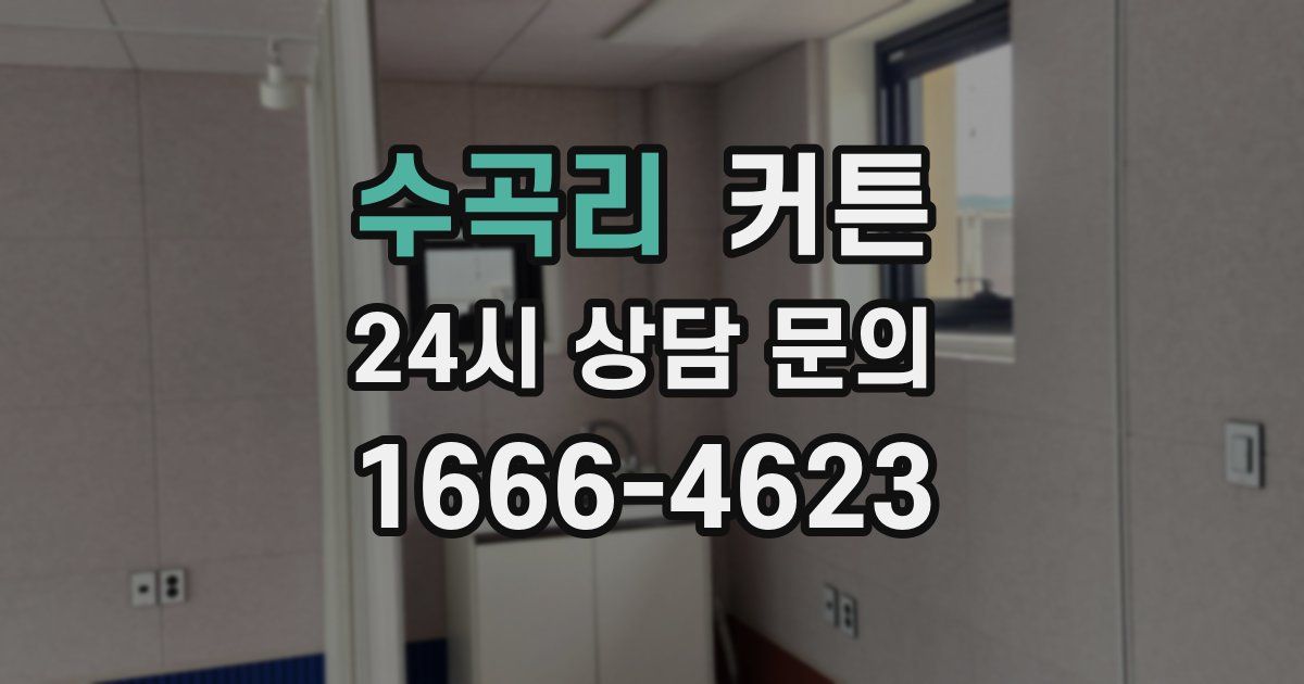 수곡리 커튼