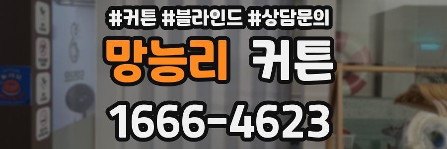 망능리 커튼