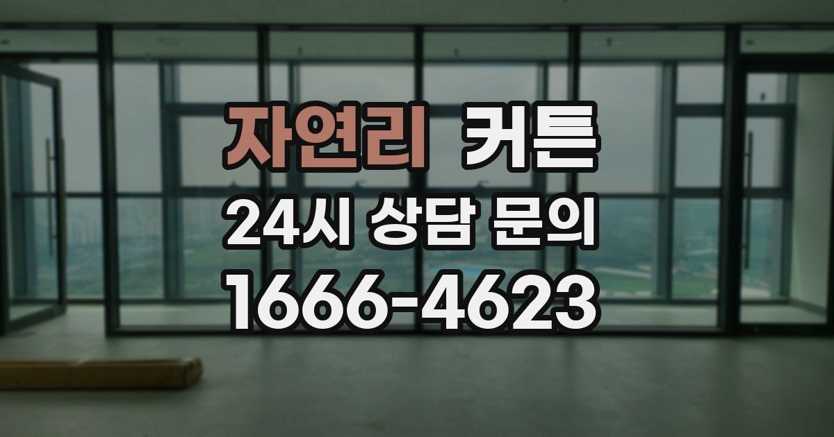 자연리 커튼