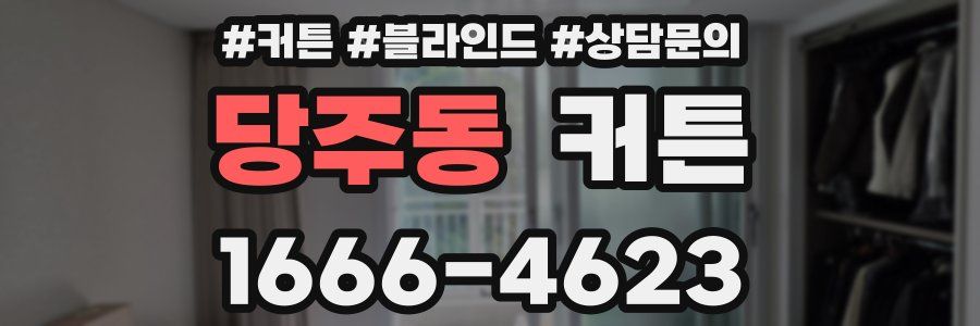 당주동 커튼