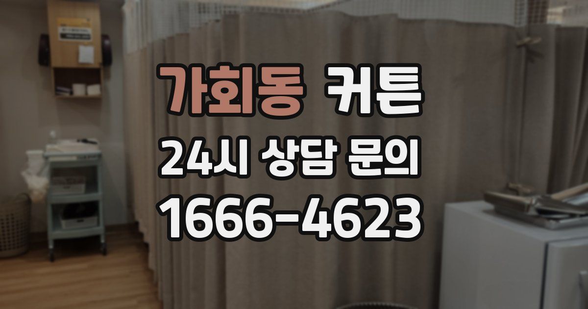 가회동 커튼