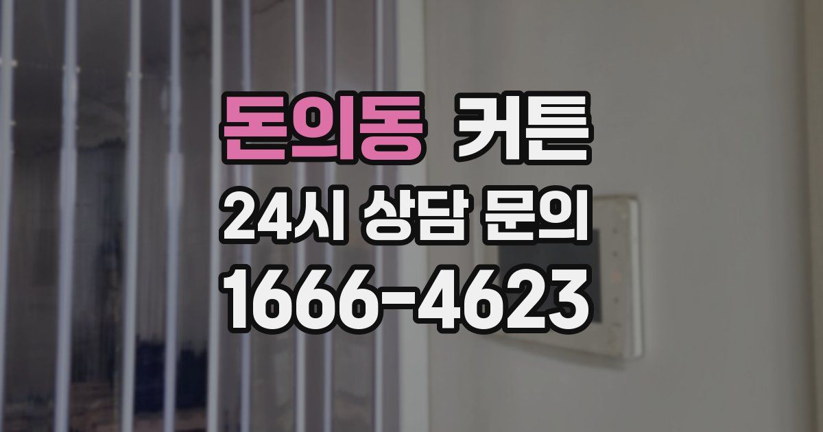 돈의동 커튼