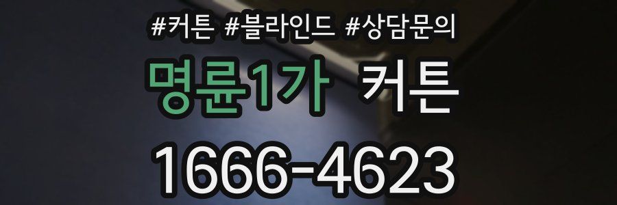 명륜1가 커튼