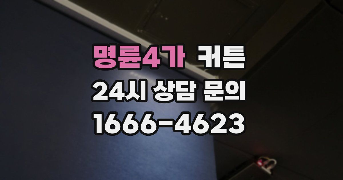 명륜4가 커튼