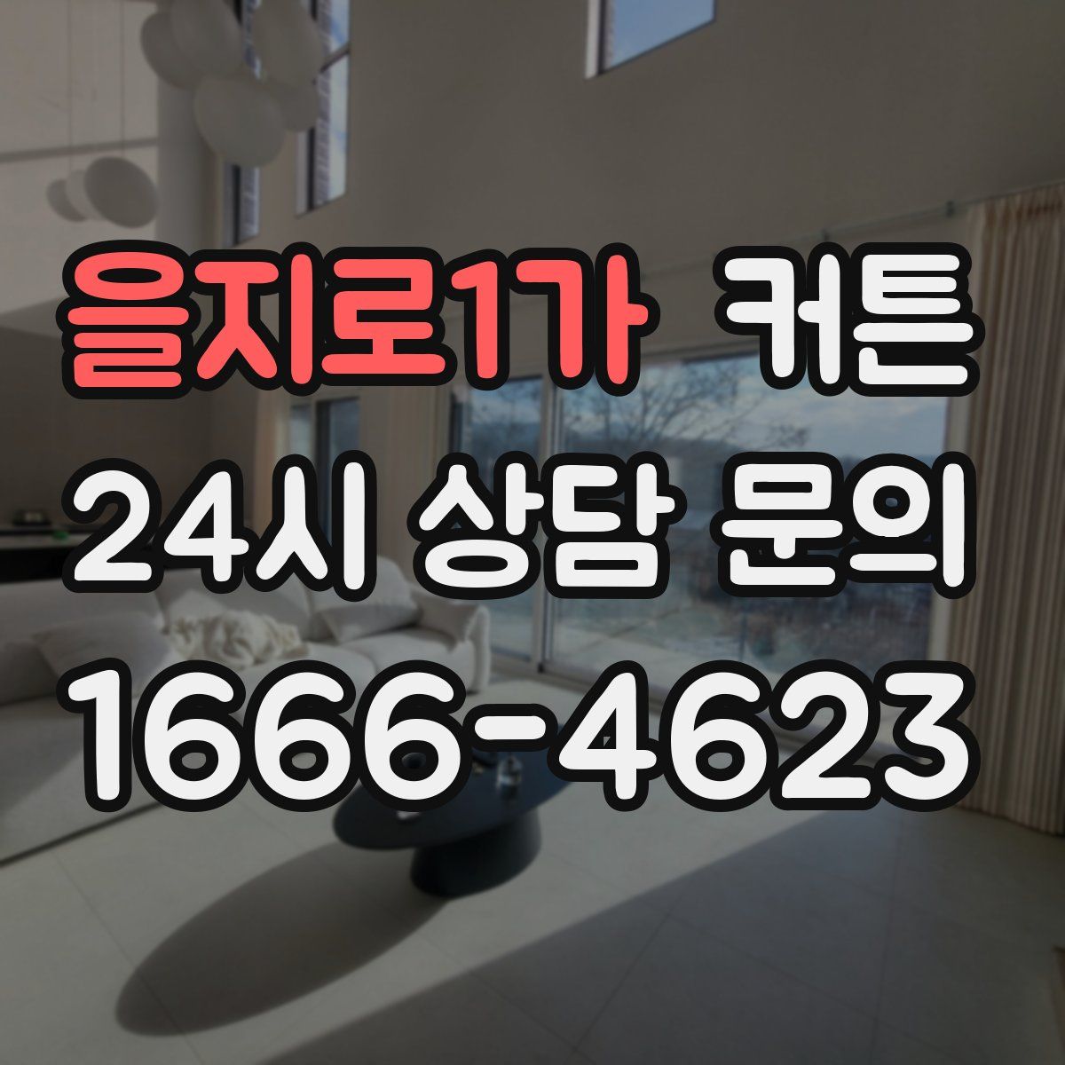 을지로1가 커튼
