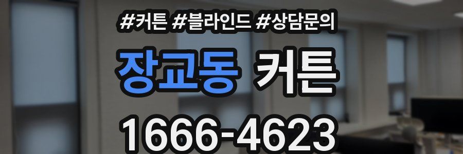 장교동 커튼