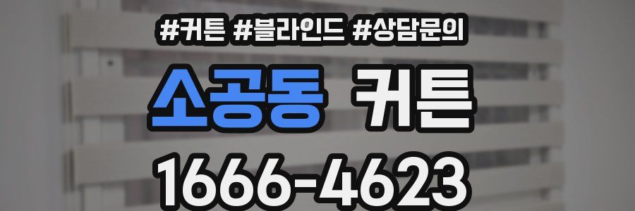 소공동 커튼