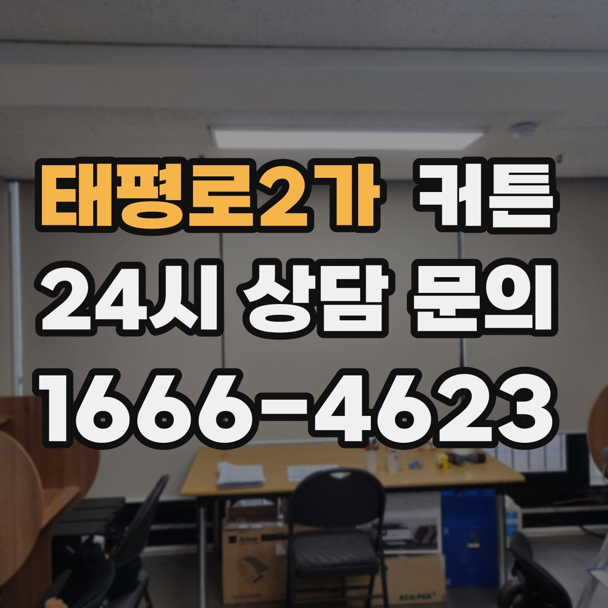 태평로2가 커튼