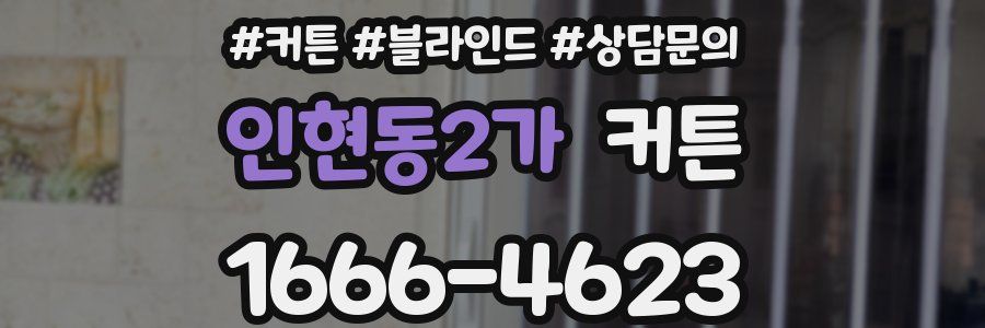 인현동2가 커튼