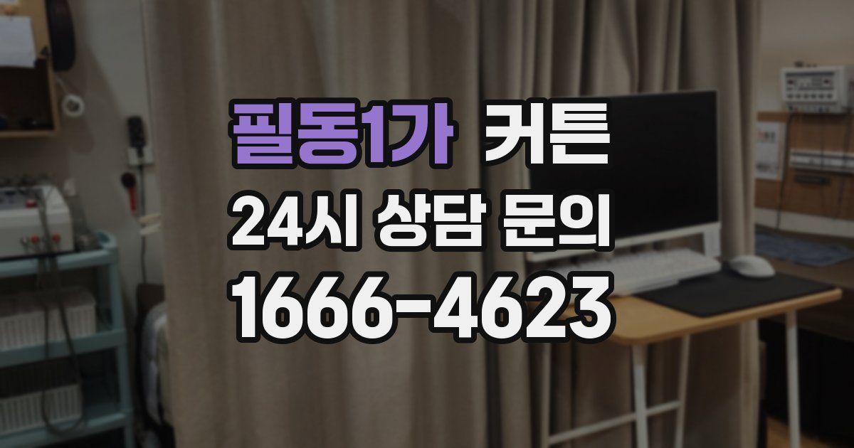 필동1가 커튼