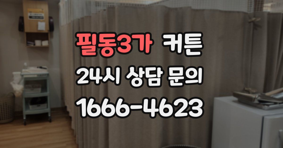 필동3가 커튼