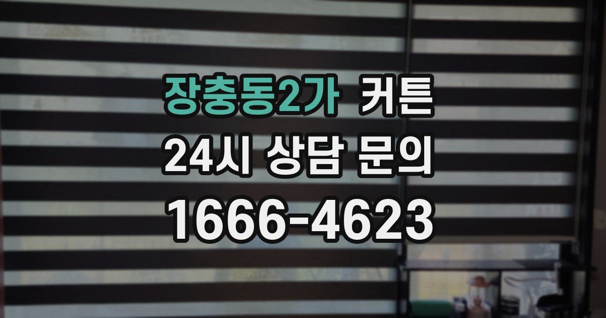 장충동2가 커튼
