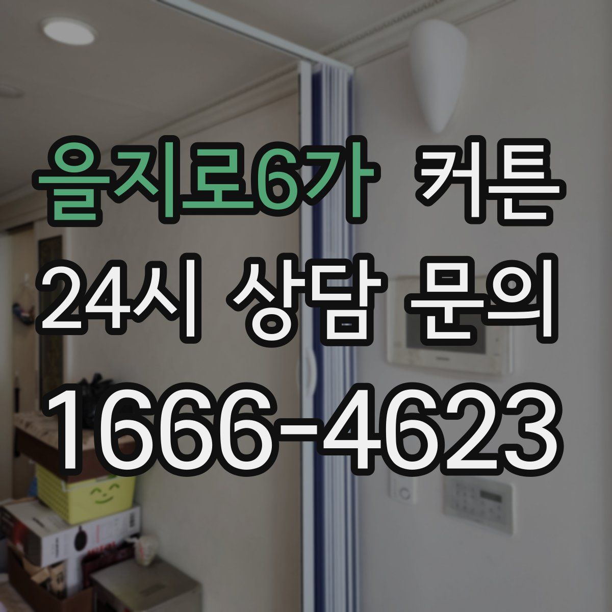 을지로6가 커튼