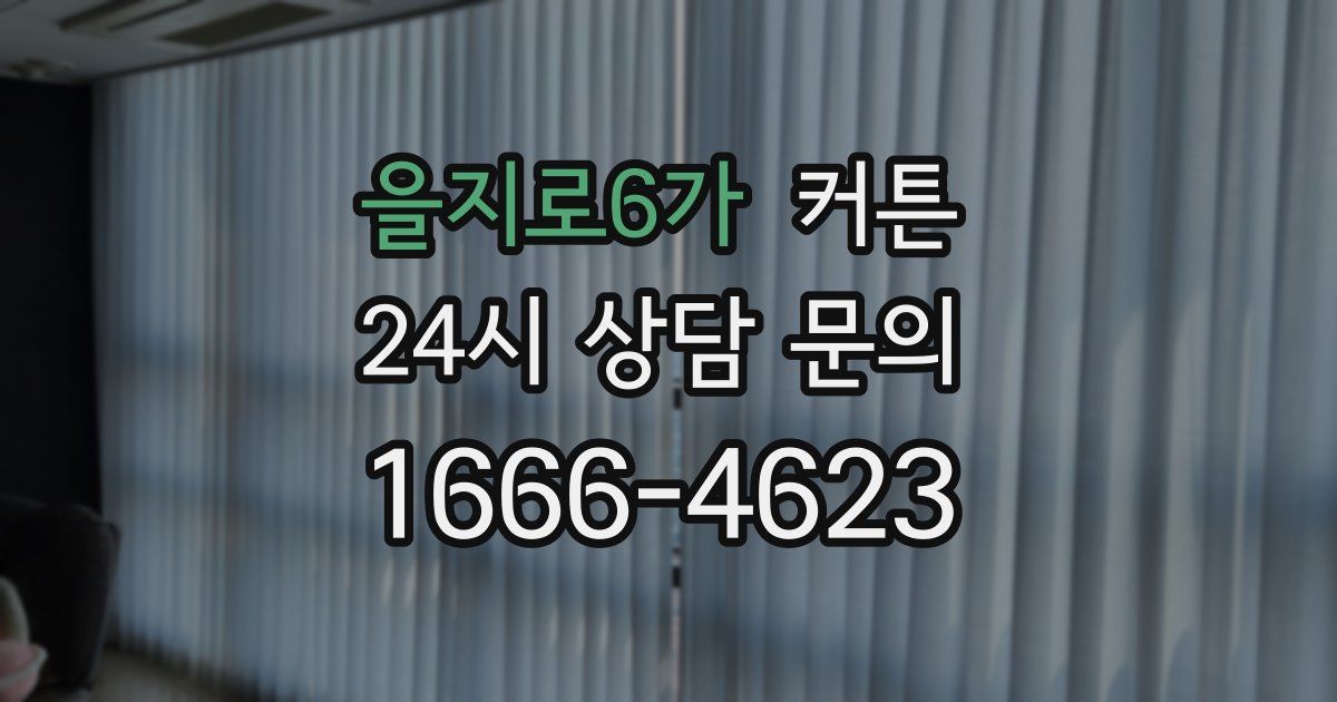 을지로6가 커튼
