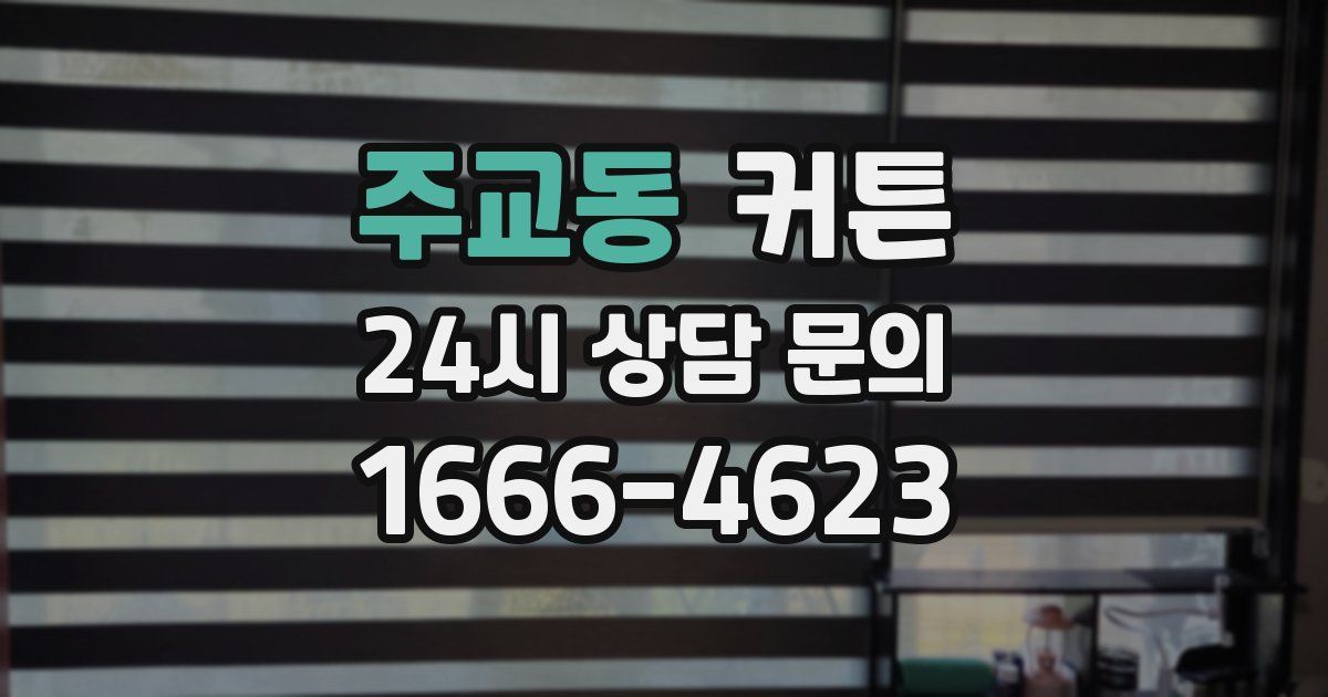 주교동 커튼