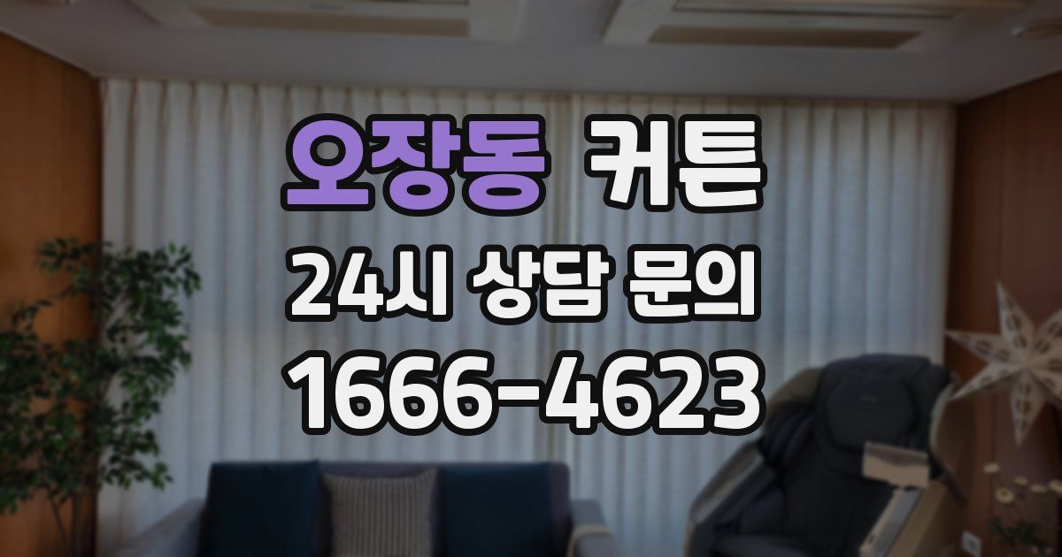 오장동 커튼