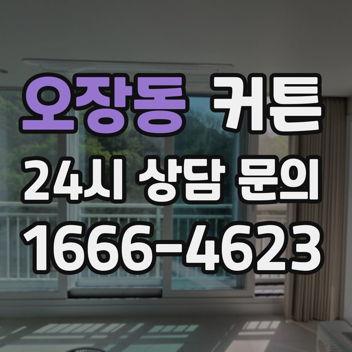 오장동 커튼
