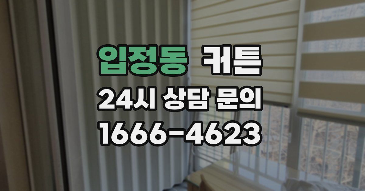 입정동 커튼