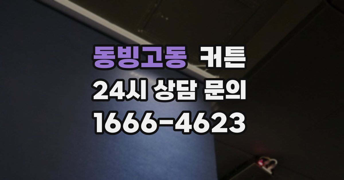 동빙고동 커튼