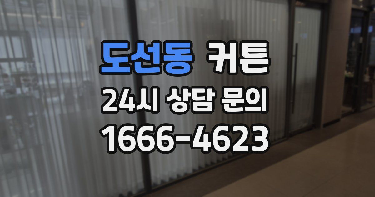 도선동 커튼