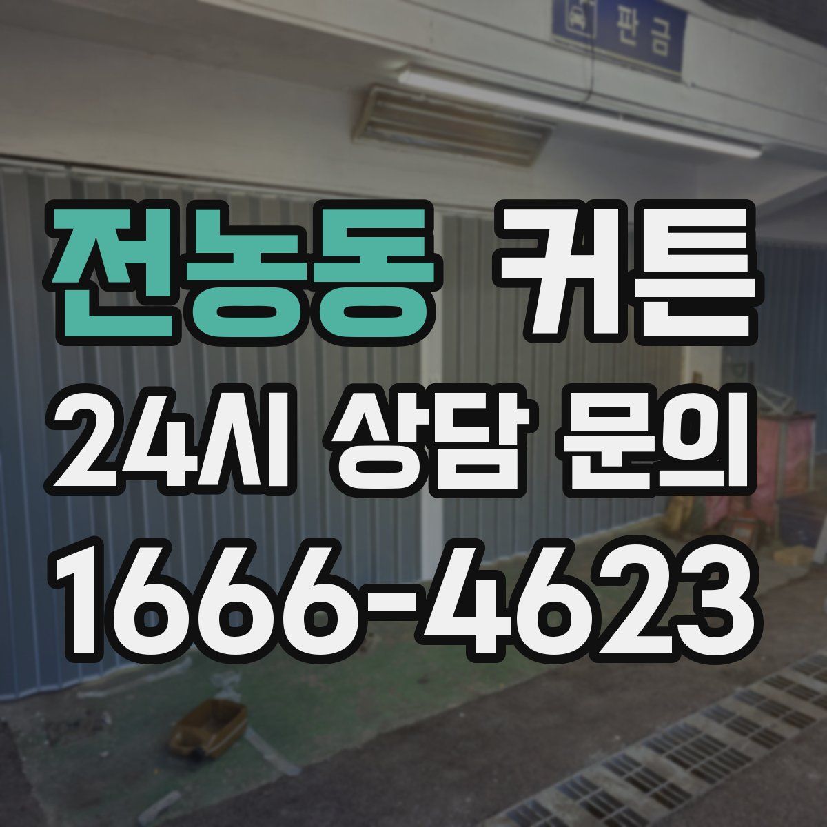 전농동 커튼