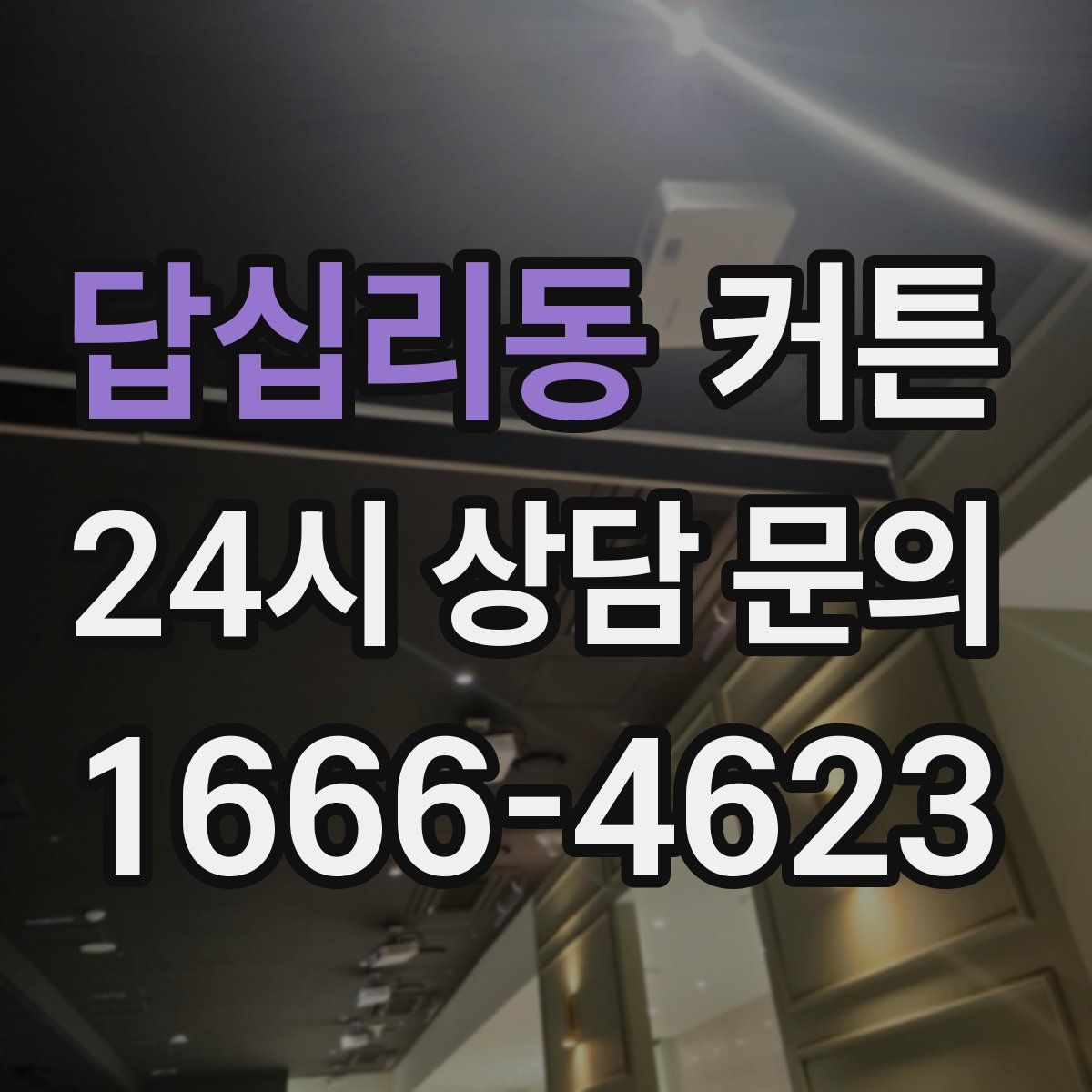 답십리동 커튼