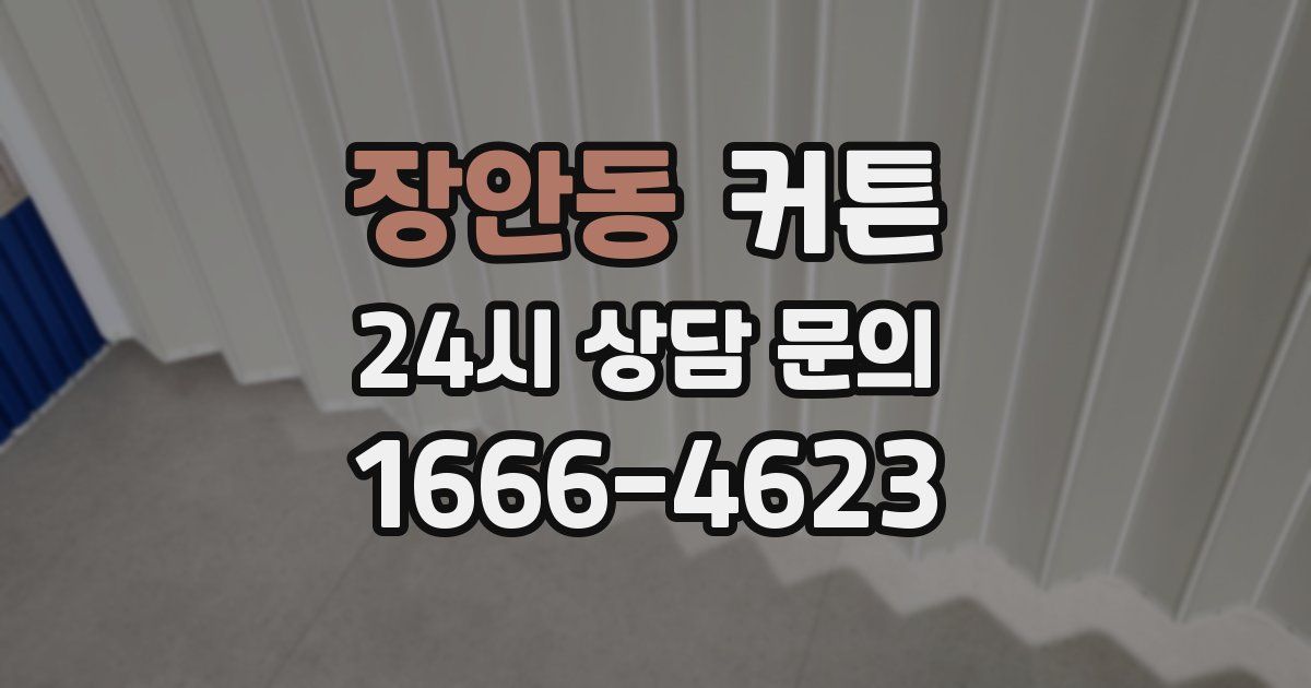장안동 커튼