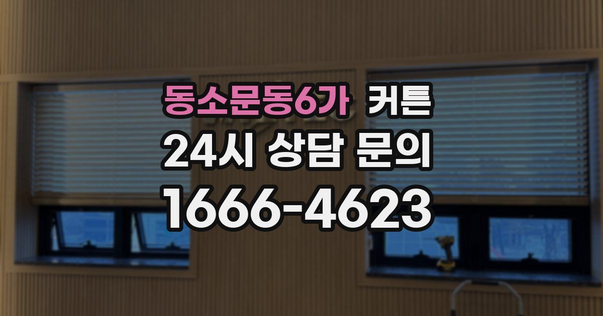 동소문동6가 커튼